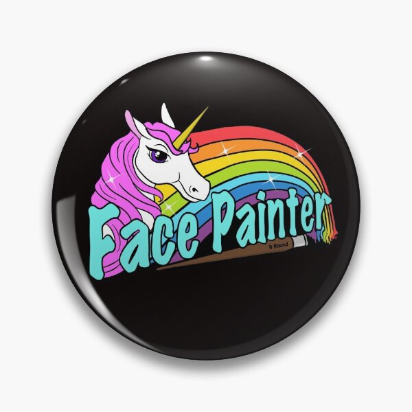 Item preview, Face painter unicorn and rainbow facepainter  designed and sold by Artistic Cheezwiz.