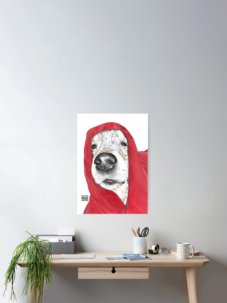 Imagen 2 de 3, Póster con la obra Pipa, diseñada y vendida por Krista Wells.