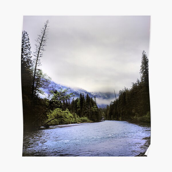 McDonald Creek, Glacier N.P., Montana Poster