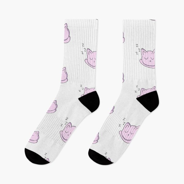 Item preview, kawaii gato dormido designed and sold by midnightthecat.
