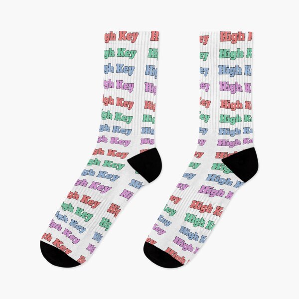 Item preview, "High Key" slang phrase designed and sold by morganmaterni.