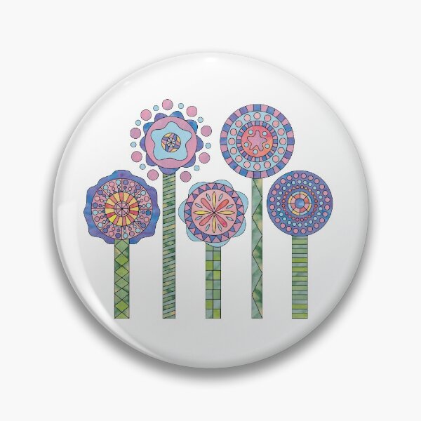 Item preview, Pompons in Bloom designed and sold by aecdesign.