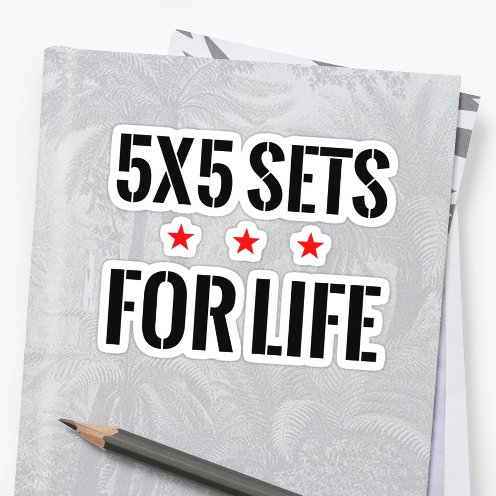 5x5-training-sticker-by-thedronestar-redbubble