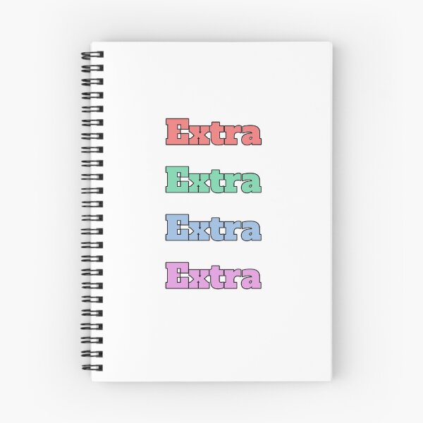 Item preview, "Extra" slang phrase designed and sold by morganmaterni.