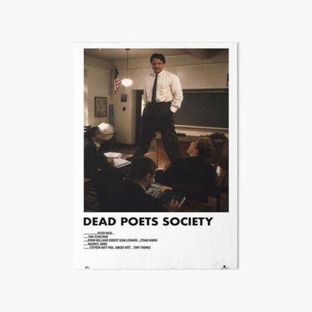Item preview, Dead Poets Society Movie Poster designed and sold by cmahan57.