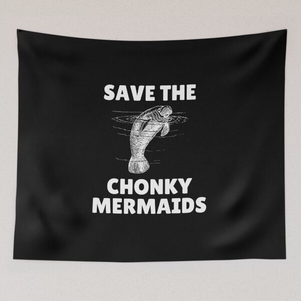 Item preview, Save the Chonky Mermaids designed and sold by razvigod.