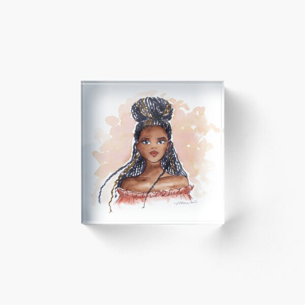 Braid Beautiful Acrylic Block