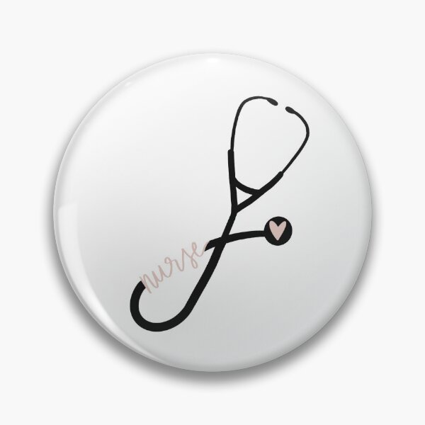 Item preview, Nurse Stethoscope with Heart designed and sold by dearcollegegirl.