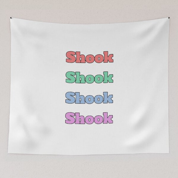 Item preview, "Shook" slang phrase designed and sold by morganmaterni.