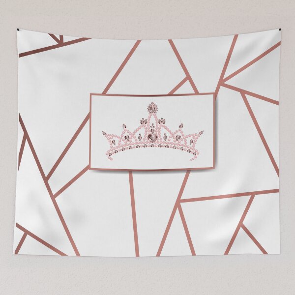 Item preview, Rose Gold Mosaic Tiara Design designed and sold by aprincessinsp.