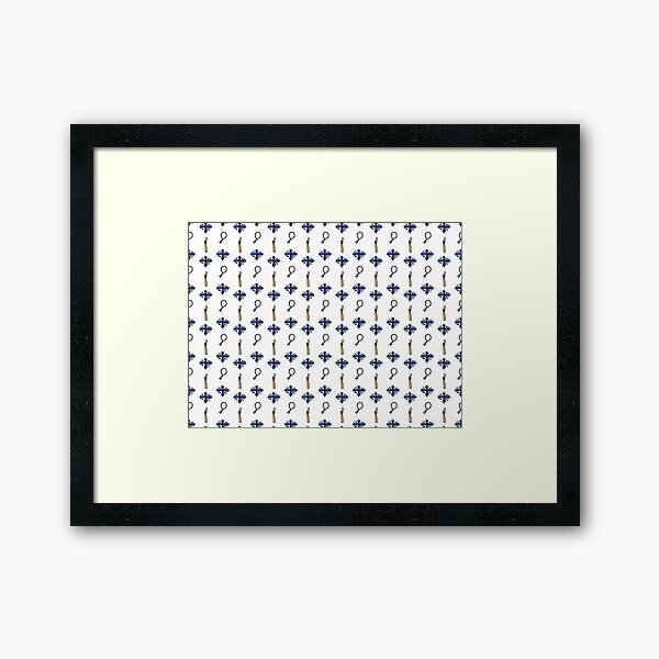 Let My Prayer Arise - Pattern Only Framed Art Print