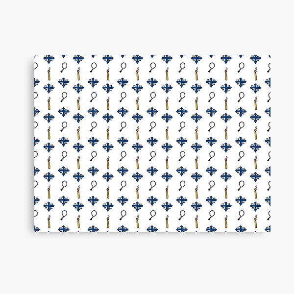 Let My Prayer Arise - Pattern Only Canvas Print