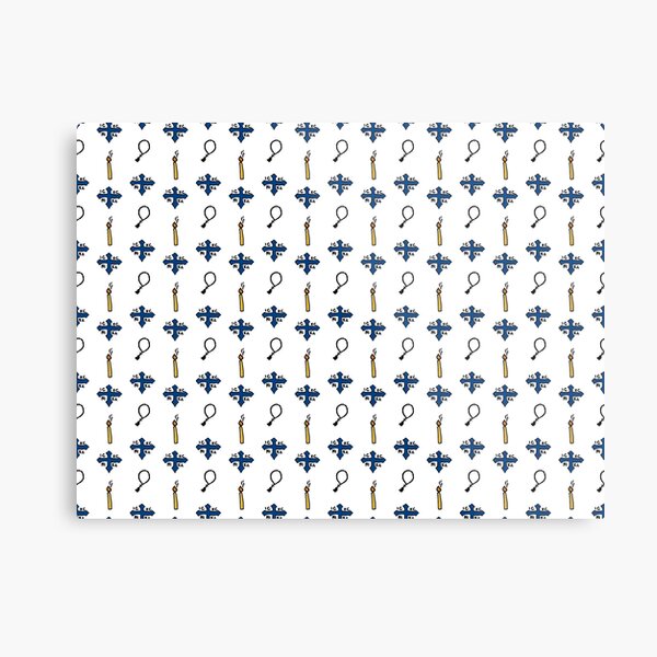 Let My Prayer Arise - Pattern Only Metal Print