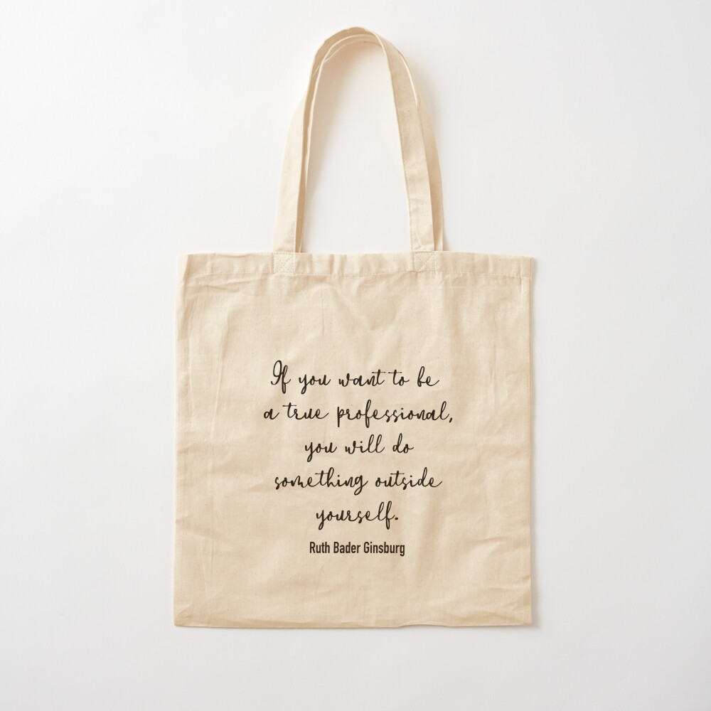 ruth bader ginsburg tote bag