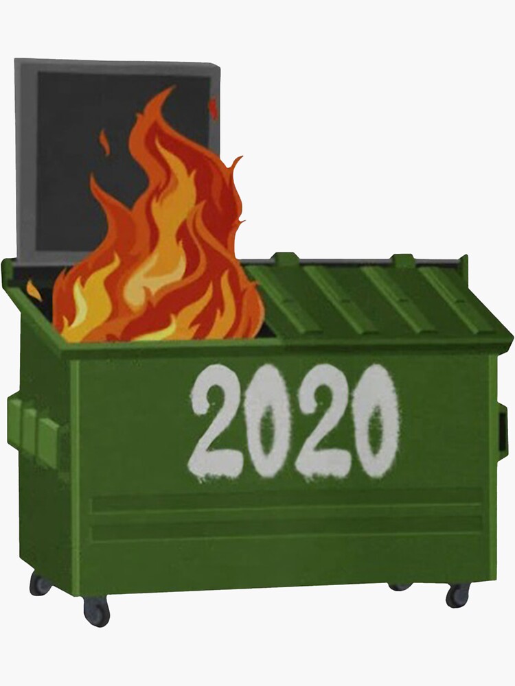 dumpster fire 2020 figure