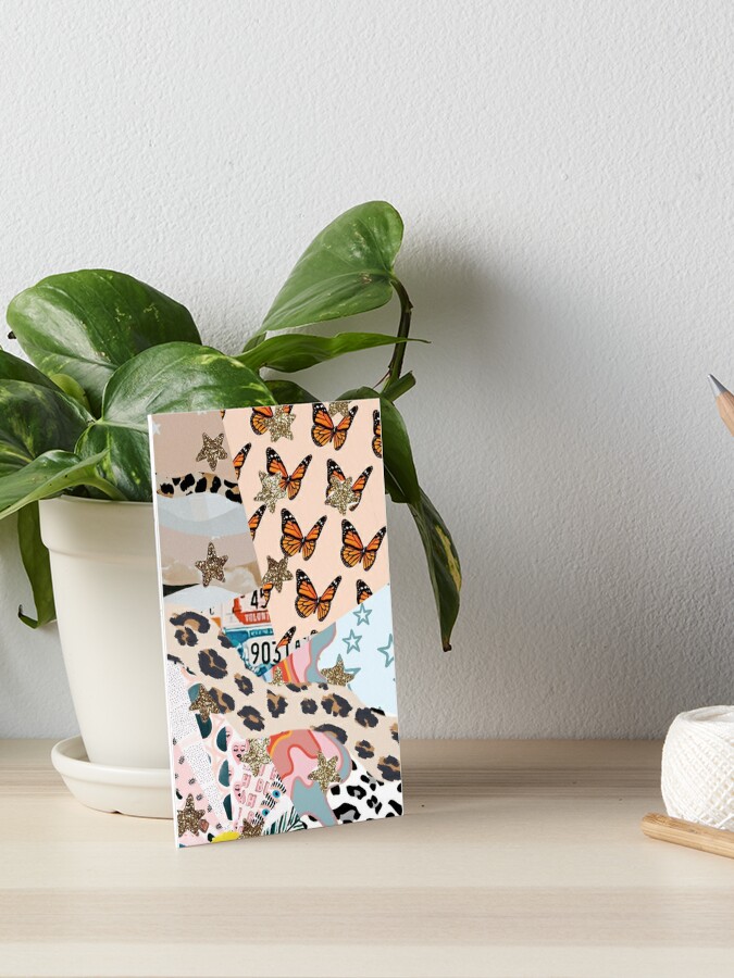 VSCO Aesthetic Stars and Leopard Print Design Greeting Card for Sale by  charlottetsui