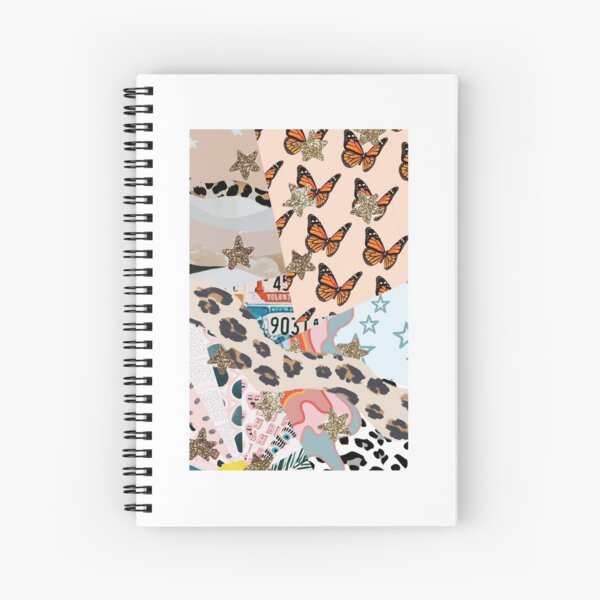 VSCO Aesthetic Stars and Leopard Print Design Spiral Notebook for Sale by  charlottetsui