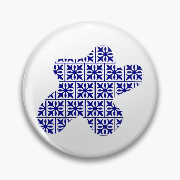 Item preview, Dark Blue Floral designed and sold by Intriguing Eclectives by Janelle  K.