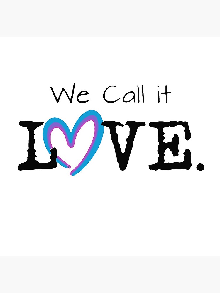 Thumbnail 2 of 2, Tote Bag, We Call it Love designed and sold by squallykins.