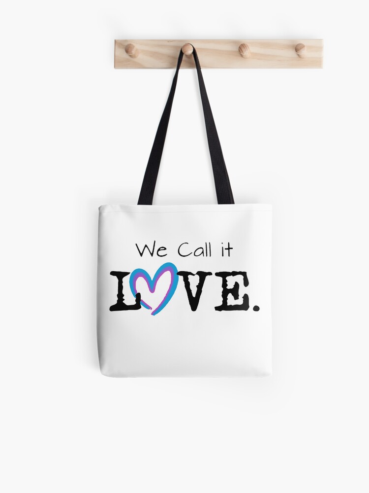 Thumbnail 1 of 2, Tote Bag, We Call it Love designed and sold by squallykins.