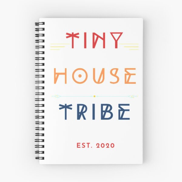 Item preview, Tiny House Tribe Est. 2020 - Red/Orange/Blue Font T-Shirt designed and sold by iosta.