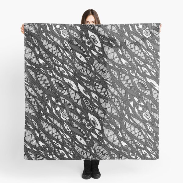 we are watching - dark monochrome vers. Scarf