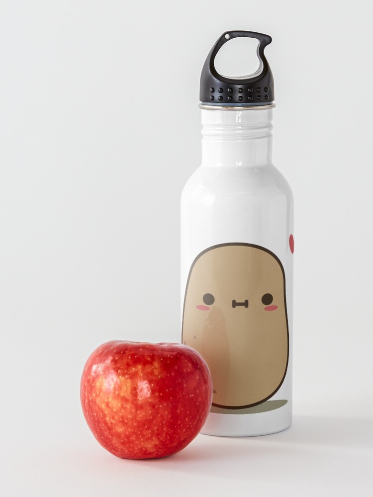 Alternate view of Cute Potato in love Water Bottle