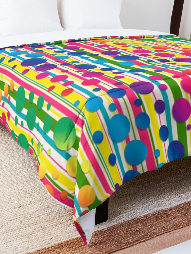 Alternate view of Beatnik Bubbles Comforter