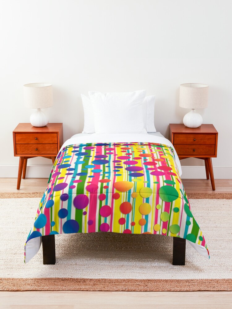Alternate view of Beatnik Bubbles Comforter