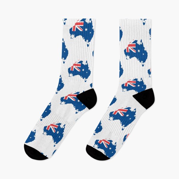 Item preview, Australia Flag and Map designed and sold by enhan.