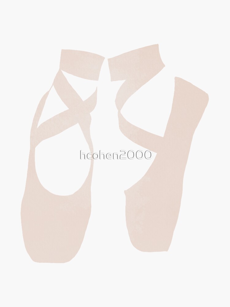 "Ballet Shoes" Sticker for Sale by hcohen2000 Redbubble