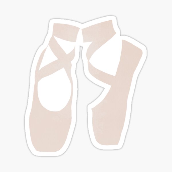 "Ballet Shoes" Sticker for Sale by hcohen2000 Redbubble