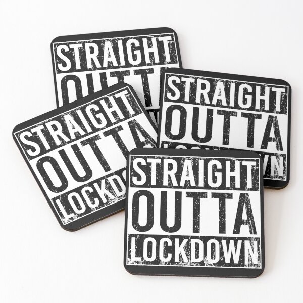 Item preview, STRAIGHT OUTTA LOCKDOWN designed and sold by FaizalPeyjal.