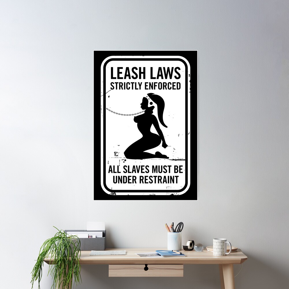 Leash Laws Strictly Enforced - twi'lek version Poster