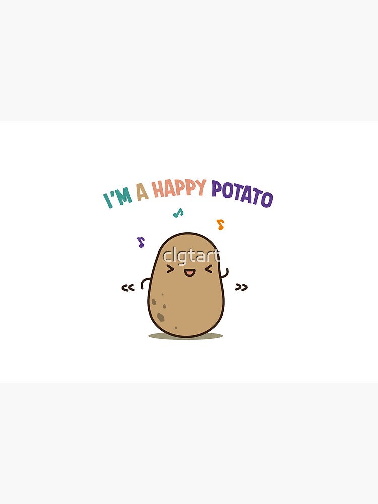 Happy potato by clgtart