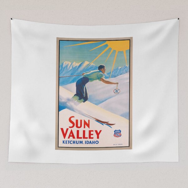Item preview, 1940 Sun Valley Union Pacific Poster designed and sold by retrographics.