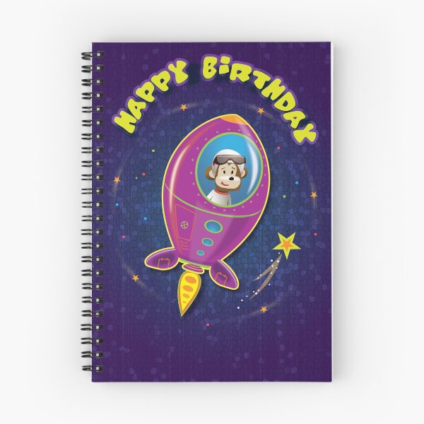 Item preview, Monkey Mission Birthday Card designed and sold by KenRinkel.