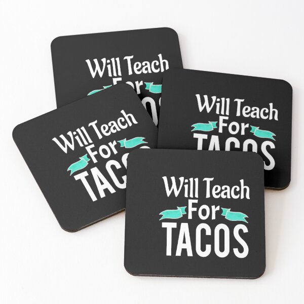 Item preview, Will Teach For Tacos Teacher Taco Teacher - Gift for Teacher - tacos time -Grade Level designed and sold by Chamssou.