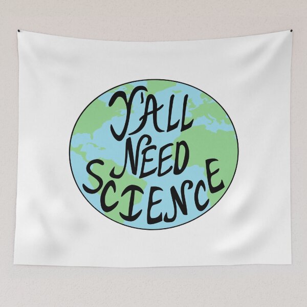 Item preview, Y'all Need Science Earth Hand Drawn designed and sold by itsrturn.