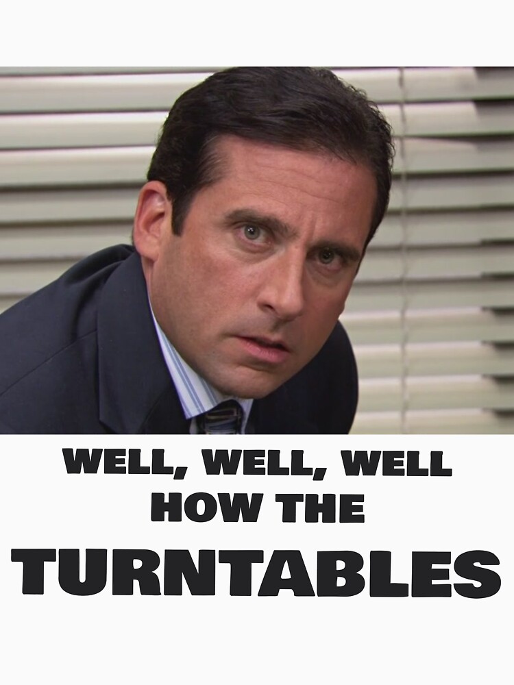 "how the turntables Michael Scott the office" Tshirt for Sale by