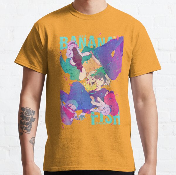BANANA FISH typo poster T-shirt classique