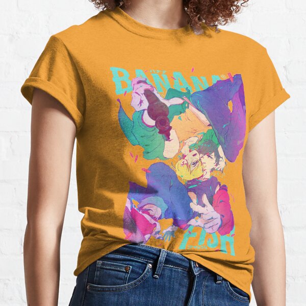 BANANA FISH typo poster T-shirt classique