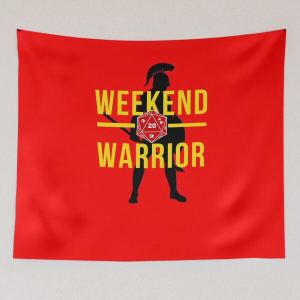 Item preview, Weekend Warrior designed and sold by RollingthatD20.