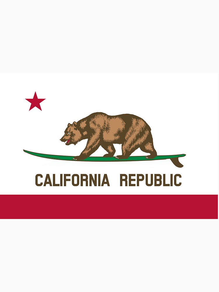 Thumbnail 7 of 7, Classic T-Shirt, Surfing California Bear designed and sold by artlung.