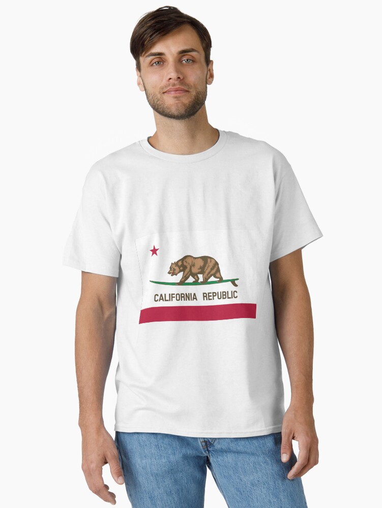 Thumbnail 1 of 7, Classic T-Shirt, Surfing California Bear designed and sold by artlung.