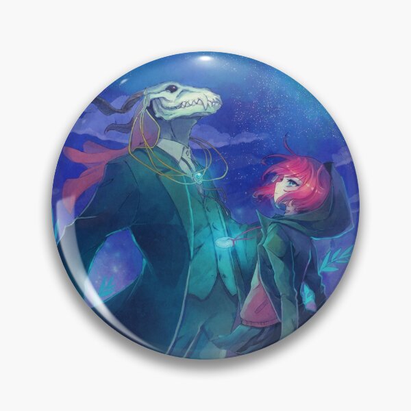 Item preview, The Ancient Magus Bride - Mahoutsukai no. Yome typo poster (square ver.) designed and sold by Sedeto.