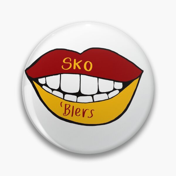 Item preview, LOYOLA CHICAGO LIP STICKER designed and sold by elliebentonn.