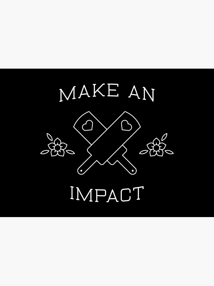 Thumbnail 3 of 3, Art Print, Make An Impact designed and sold by penandkink.