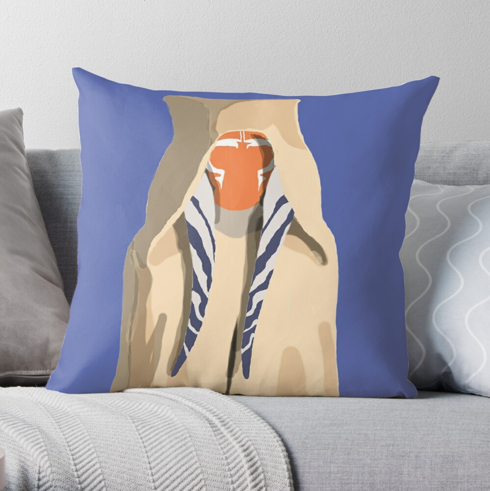 Star Wars Throw Pillows, Rebels Clone Wars Ahsoka Tano Throw Pillow