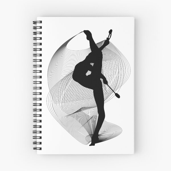 Item preview, Rhythmic gymnast with Clubs designed and sold by Elenia Design.